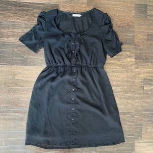 Tulle A-line Swiss Dot Little black dress